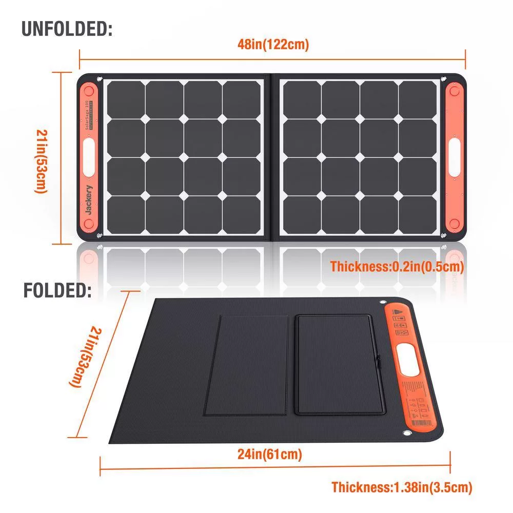 Jackery SG290_100 200-Watt Continuous/400-Watt Peak Push Button Start Solar Generator 290 with 1-Solar Panel 100-Watt for Outdoors