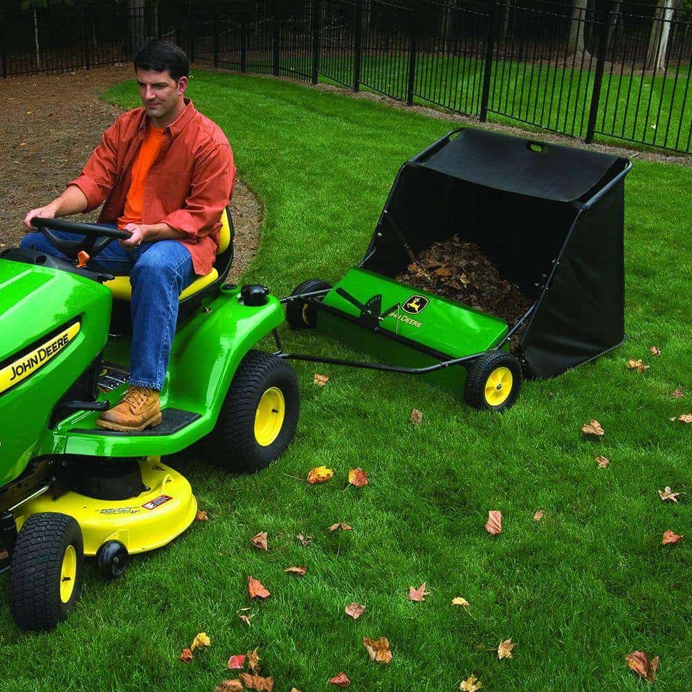 John Deere STS-42JDC 42 in. 24 cu. ft. Tow-Behind Lawn Sweeper
