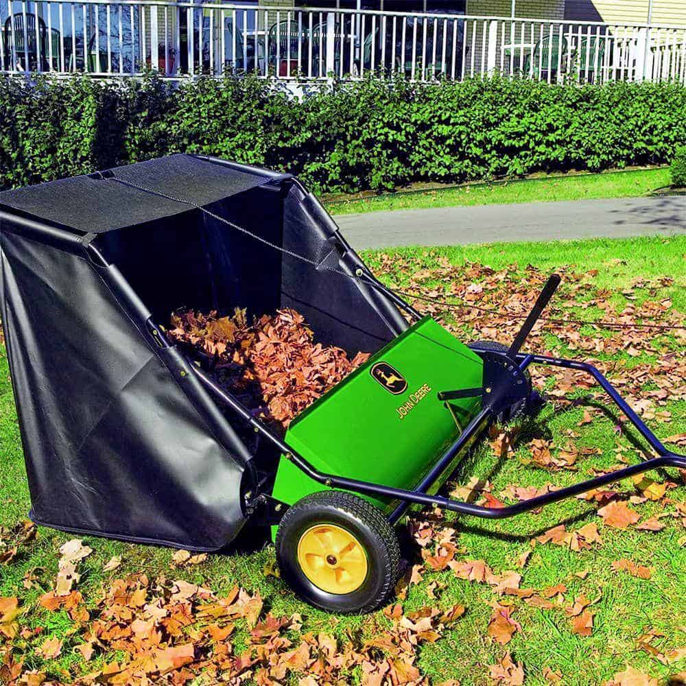 John Deere STS-42JDC 42 in. 24 cu. ft. Tow-Behind Lawn Sweeper
