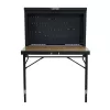 Lifetime 80421 47 in. L x 31 in. D x 60.5 - 71.5 in. H Wall-Mounted Folding Work Table