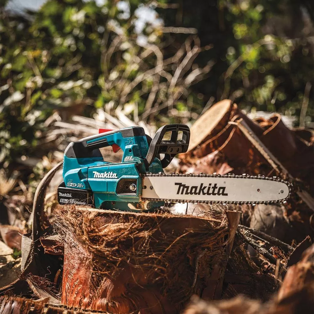 Makita XCU09PT LXT 16 in. 18V X2 (36V) Lithium-Ion Brushless Battery Top Handle Chain Saw Kit (5.0Ah)