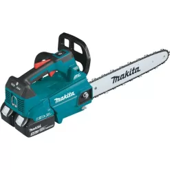 Makita XCU09PT LXT 16 in. 18V X2 (36V) Lithium-Ion Brushless Battery Top Handle Chain Saw Kit (5.0Ah)