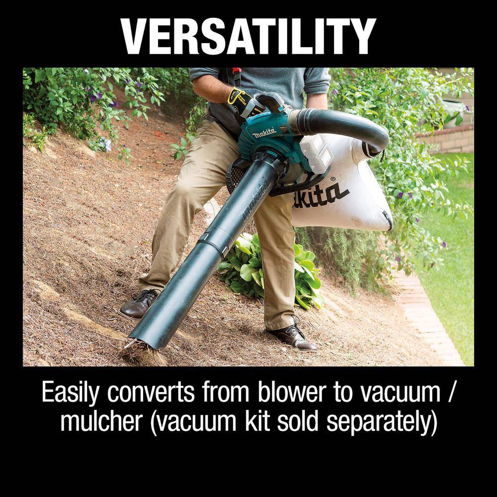 Makita XBU04Z 120 MPH 473 CFM LXT 18V X2 (36V) Commercial Lithium-Ion Brushless Cordless Leaf Blower (Tool-Only)