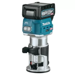 Makita GTR01D1 40V max XGT Brushless Cordless Compact Router Kit, 2.5Ah