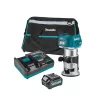 Makita GTR01D1 40V max XGT Brushless Cordless Compact Router Kit, 2.5Ah