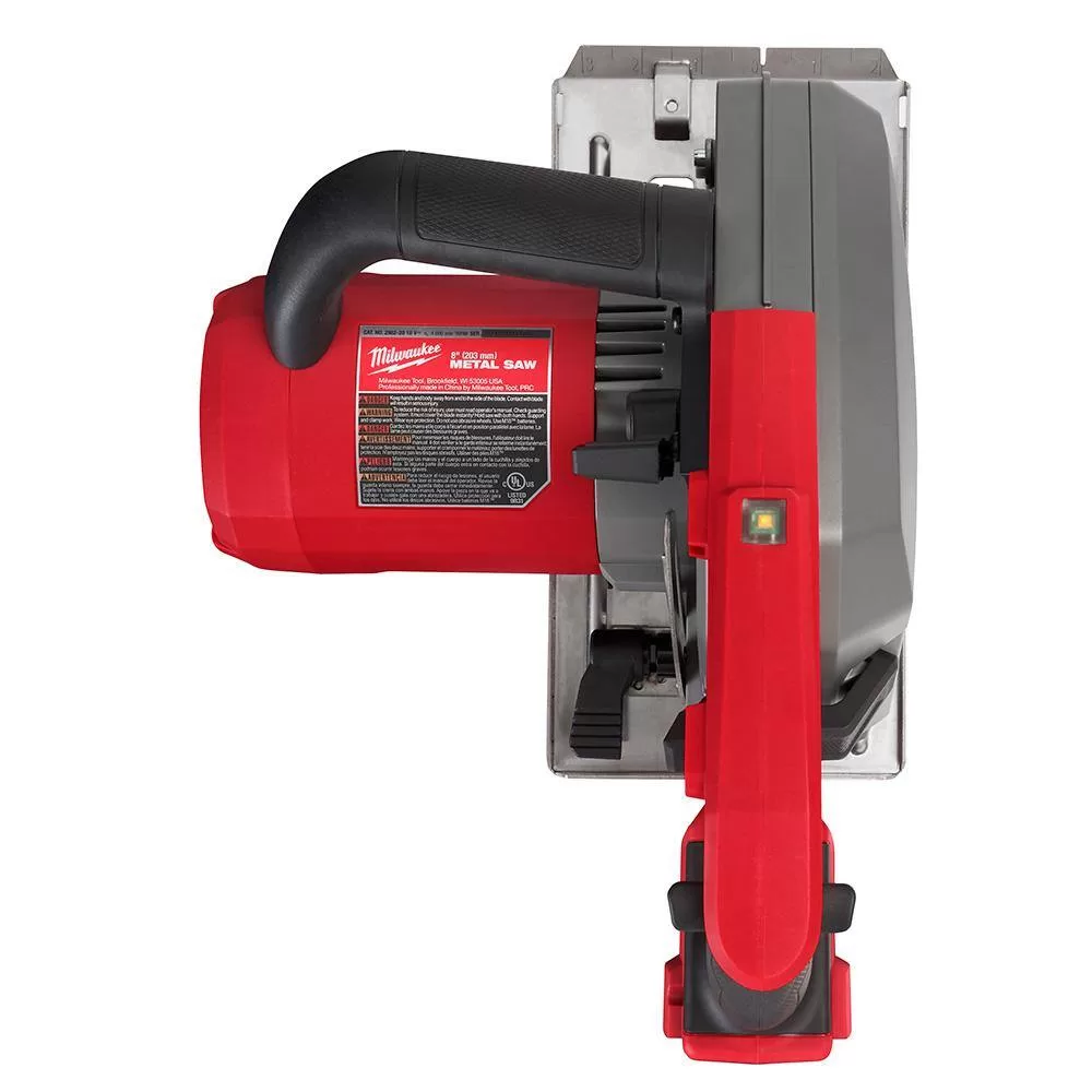 Milwaukee 2982-20-48-11-1865 M18 FUEL 18V 8 in. Lithium-Ion Brushless Cordless Metal Cutting Circular Saw with 6.0 Ah Battery