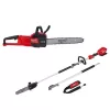 Milwaukee 2727-20-2825-20PS M18 FUEL 16 in. 18V Lithium-Ion Brushless Electric Battery Chainsaw with Pole Saw Combo (2-Tool)