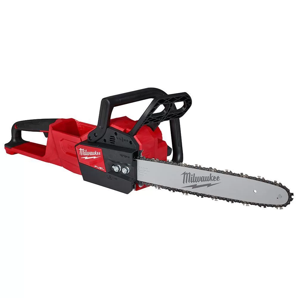 Milwaukee M18 FUEL 14 in. 18V Lithium-Ion Electric Battery Chainsaw & M18 FUEL 16 in. Electric Battery Chainsaw (2-Tool)