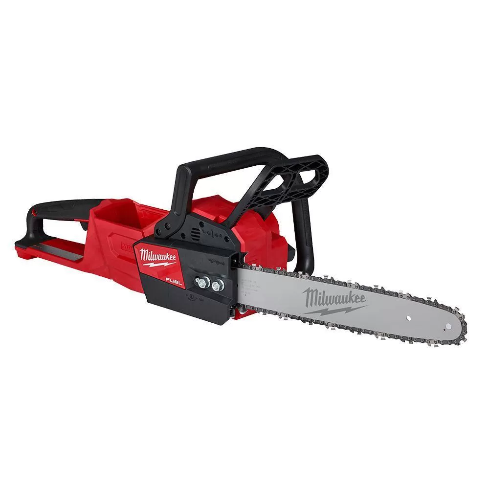 Milwaukee M18 FUEL 14 in. 18V Lithium-Ion Electric Battery Chainsaw & M18 FUEL 16 in. Electric Battery Chainsaw (2-Tool)