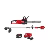Milwaukee 2727-21HD-2825-20ST M18 FUEL 16 in. 18V Lithium-Ion Brushless Battery Chainsaw Kit & M18 FUEL String Trimmer Combo Kit(2-Tool)