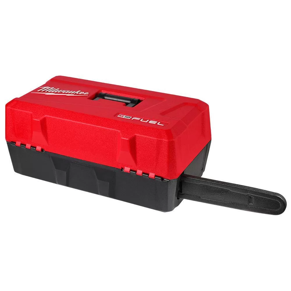Milwaukee M18 FUEL 16 in. 18V Lithium-Ion Brushless Battery Chainsaw Kit with M18 FUEL Blower, Chainsaw Carrying Case