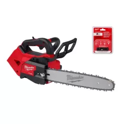 Milwaukee M18 FUEL 14 in. Top Handle 18V Lithium-Ion Brushless Cordless Chainsaw with 14 in. Top Handle Chainsaw Chain