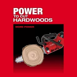 Milwaukee M18 FUEL 14 in. 18V Lithium-Ion Brushless Cordless Battery Top Handle Chainsaw with Top Handle Chainsaw Carrying Case