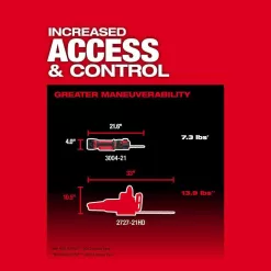 Milwaukee M18 FUEL 8 in. 18V Lithium-Ion Brushless Electric Battery Chainsaw HATCHET Pruning Saw w/8.0 Ah XC Battery & Charger