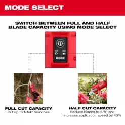 Milwaukee M12 FUEL 12V Brushless Cordless Brushless Cordless Pruner w/M12 6 in. Pruning Saw, 4.0 Ah & 2.0 Ah Battery, Charger