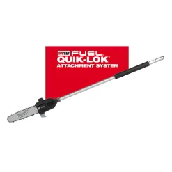Milwaukee M18 FUEL QUIK-LOK 10 in. Pole Saw Attachment, 8 in. Edger Attachment and Hedge Trimmer Attachment (3-Tool)