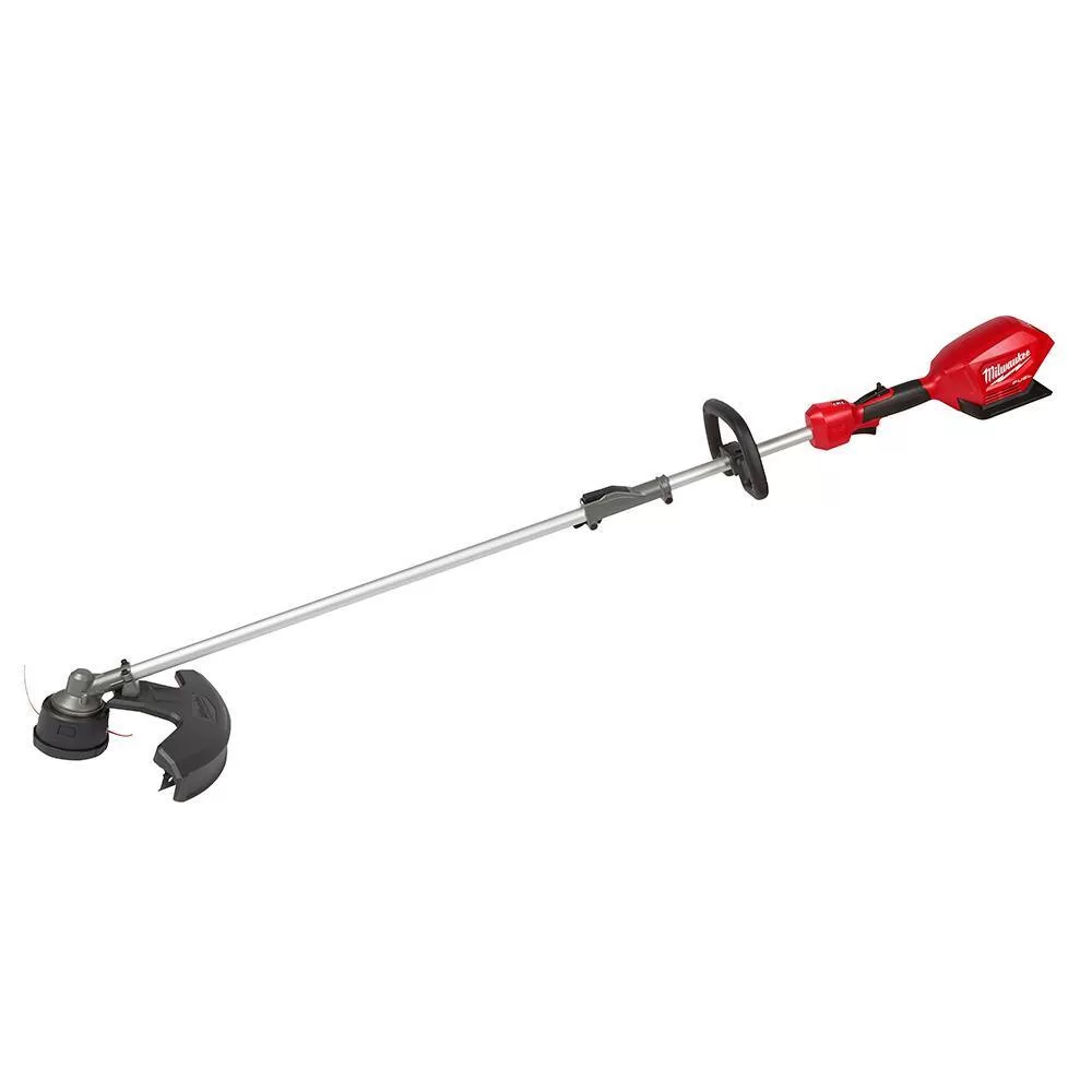 Milwaukee M18 FUEL 18V Lithium-Ion Brushless Cordless Blower, QUIK-LOK String Trimmer and Rapid Charger Combo Kit (3-Tool)