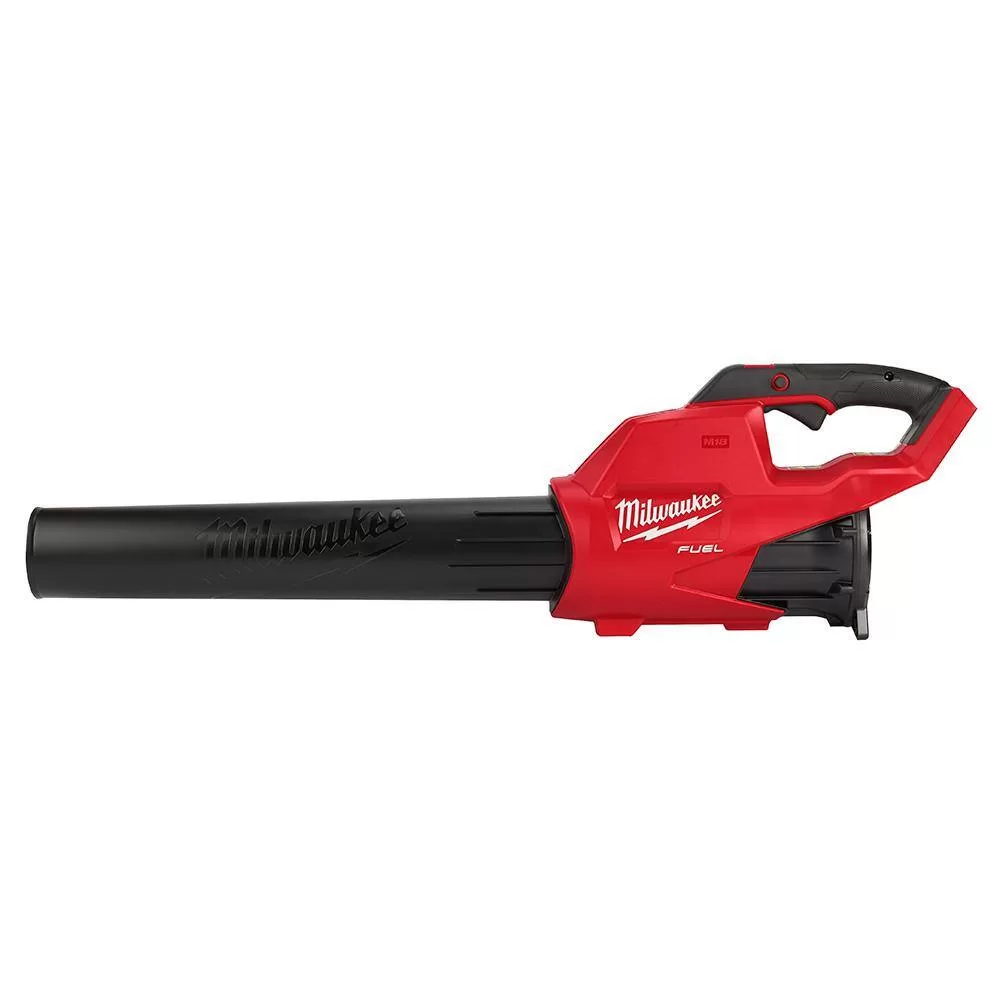 Milwaukee M18 FUEL 18V Lithium-Ion Brushless Cordless Blower, QUIK-LOK String Trimmer and Rapid Charger Combo Kit (3-Tool)