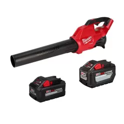 Milwaukee 2724-20-48-11-1812-48-11-1880 M18 FUEL 120 MPH 450 CFM 18V Lithium-Ion Brushless Cordless Handheld Blower with 12 Ah and 8 Ah Batteries