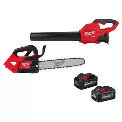 Milwaukee M18 FUEL 120 MPH 450 CFM 18V Lithium-Ion Brushless Cordless Handheld Blower w/8.0 & 6.0 Ah Battery