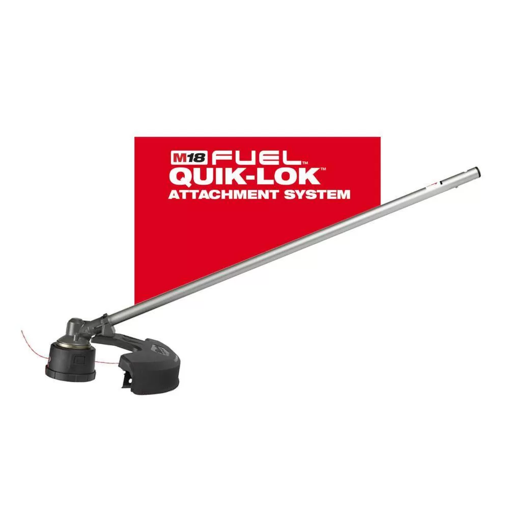 Milwaukee M18 FUEL 10 in. 18V Lithium-Ion Brushless Electric Cordless Pole Saw with String Trimmer and Hedge Trimmer Attachments