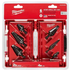 Milwaukee 48-89-9224-48-89-9224 Black Oxide Step Drill Bit Set (12-Piece)