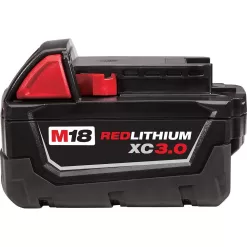 Milwaukee 48-11-1822X6 M18 18-Volt Lithium-Ion XC Extended Capacity Battery Pack 3.0Ah (6-Pack)