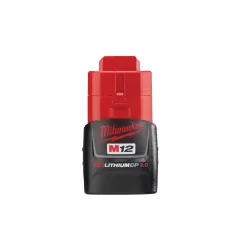 Milwaukee 48-11-2430X6 M12 12-Volt Lithium-Ion Compact Battery Pack 3.0Ah (6-Pack)