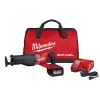 Milwaukee 2722-21HD M18 FUEL 18V Lithium-Ion Brushless Cordless SUPER SAWZALL Orbital Reciprocating Saw Kit w/(1) 12.0 Ah Battery