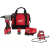 Milwaukee 2550-22-2446-20 M12 12-Volt Lithium-Ion Cordless Rivet Tool Kit W/M12 Grease Gun
