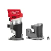 Milwaukee M18 FUEL 18V Lithium-Ion Brushless Cordless Compact Router w/ Compact Router Offset Base