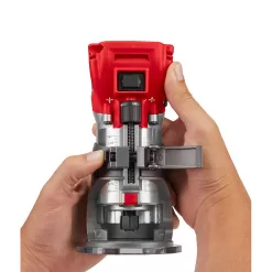 Milwaukee M18 FUEL 18V Lithium-Ion Brushless Cordless Compact Router with (1) 5.0Ah Battery & Charger