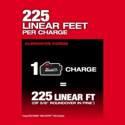 Milwaukee 2838-20 M18 FUEL 18V Lithium-Ion Cordless Brushless 1/2 in. Router (Tool-Only)