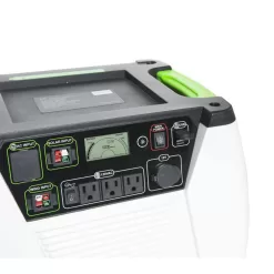 NATURE'S GENERATOR HKNGGN 1800-Watt/2880W Peak Push Button Start Solar Powered Portable Generator with Cart