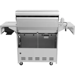 Nexgrill 720-0896X 6-Burner Propane Gas Grill in Stainless Steel with Ceramic Searing Side Burner and Rotisserie Kit