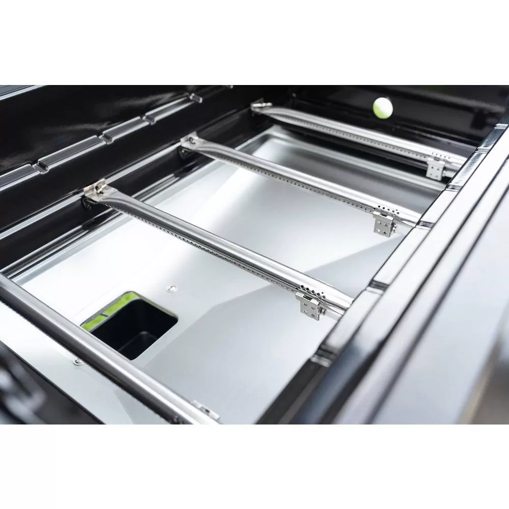 Nexgrill 720-0925PG 4-Burner Propane Gas Grill in Black with Stainless Steel Main Lid