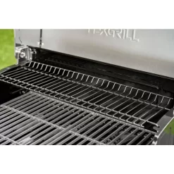 Nexgrill 720-0925PG 4-Burner Propane Gas Grill in Black with Stainless Steel Main Lid