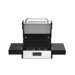 Nexgrill 720-1054 Neevo 720 Propane Gas Digital Smart Grill in Black with Stainless Steel Front Panel and Lid