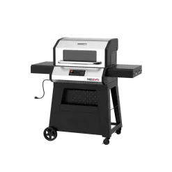 Nexgrill 720-1054 Neevo 720 Propane Gas Digital Smart Grill in Black with Stainless Steel Front Panel and Lid