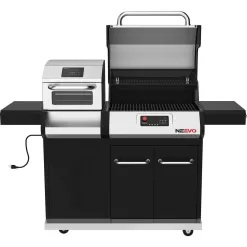 Nexgrill 720-1055 Neevo 720 Plus Propane Gas Digital Smart Grill in Black with Air Fryer Oven