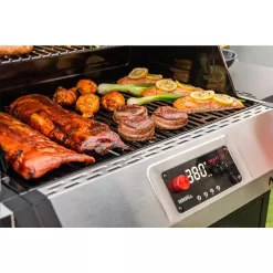 Nexgrill 720-1055 Neevo 720 Plus Propane Gas Digital Smart Grill in Black with Air Fryer Oven