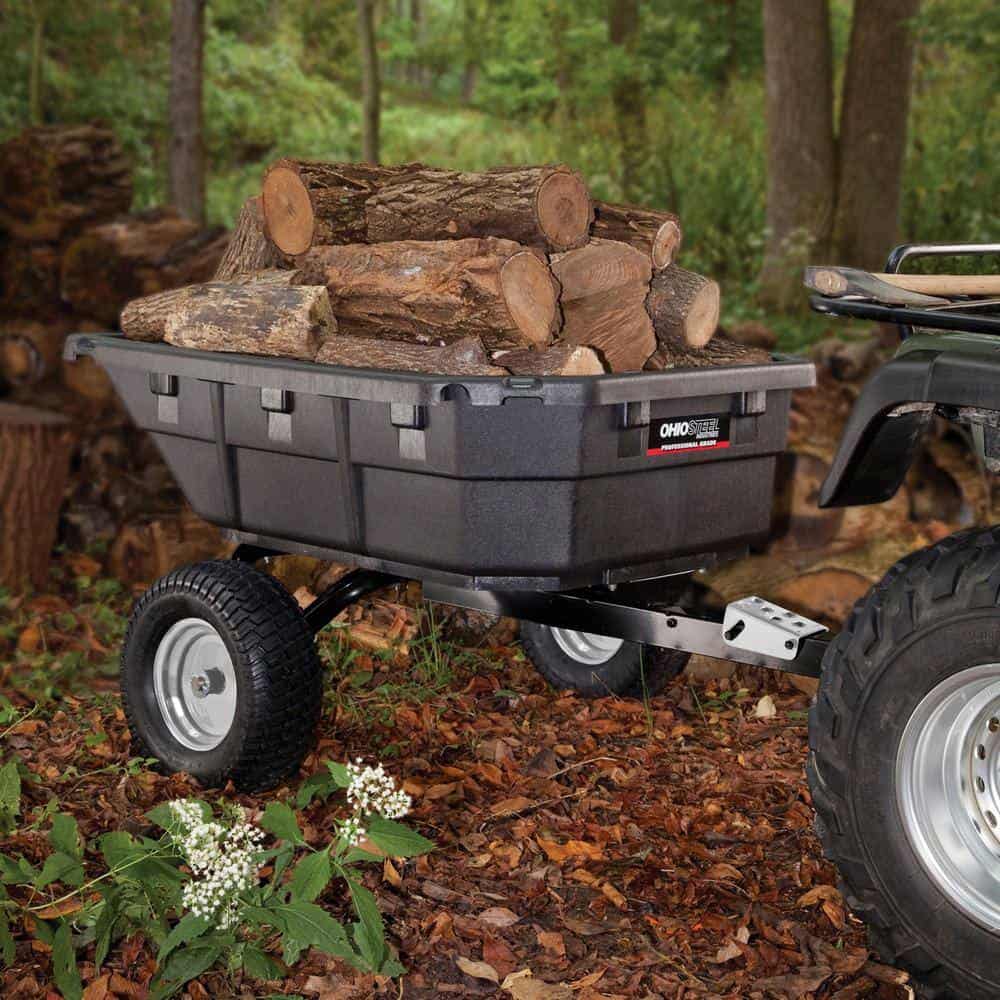 Ohio Steel 4048P-HYB 15 cu. ft. 1250 lbs. Professional Grade Swivel Dump Cart