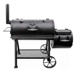 OKLAHOMA JOE'S 15202031 Highland Offset Charcoal Smoker and Grill in Black with 900 sq. in. Cooking Space