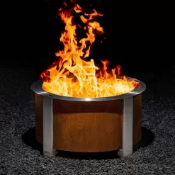 Breeo BR-X24P X Series 24 Smokeless Fire Pit in Corten Steel