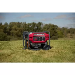 Powermate P0080201 PM4500 3600-Watt Manual Start Gas-Powered Portable Generator with CO-Sense, 49-ST/CSA