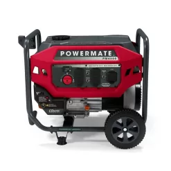 Powermate P0080201 PM4500 3600-Watt Manual Start Gas-Powered Portable Generator with CO-Sense, 49-ST/CSA