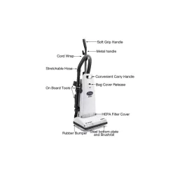Prolux Prolux_6000 6000 New Upright Washable HEPA Vacuum Cleaner