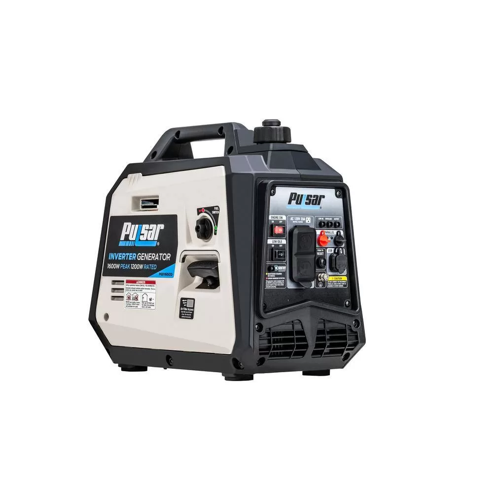 Pulsar PGD16iSCO 1600-Watt Inverter Generator Remote Start Rated Peak Rated with CO Alert