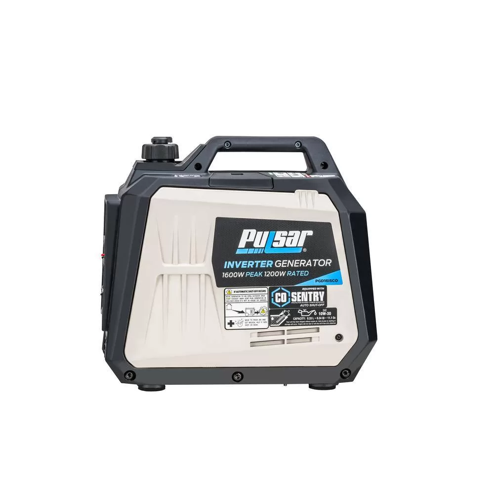 Pulsar PGD16iSCO 1600-Watt Inverter Generator Remote Start Rated Peak Rated with CO Alert