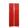 Husky G3002TR-US Ready-to-Assemble 24-Gauge Steel Freestanding Garage Cabinet in Red (30.5 in. W x 72 in. H x 18.3 in. D)